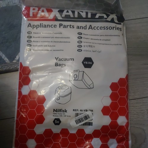 Hoover bags vb386 nilfisk - bags,